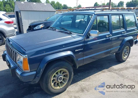 1989 Jeep Cherokee Laredo из США, поврежденный, VIN 1J4FJ58L5KL598813